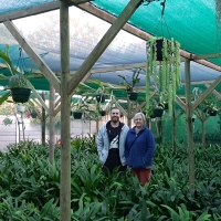 Luke and Carrie at the additional property